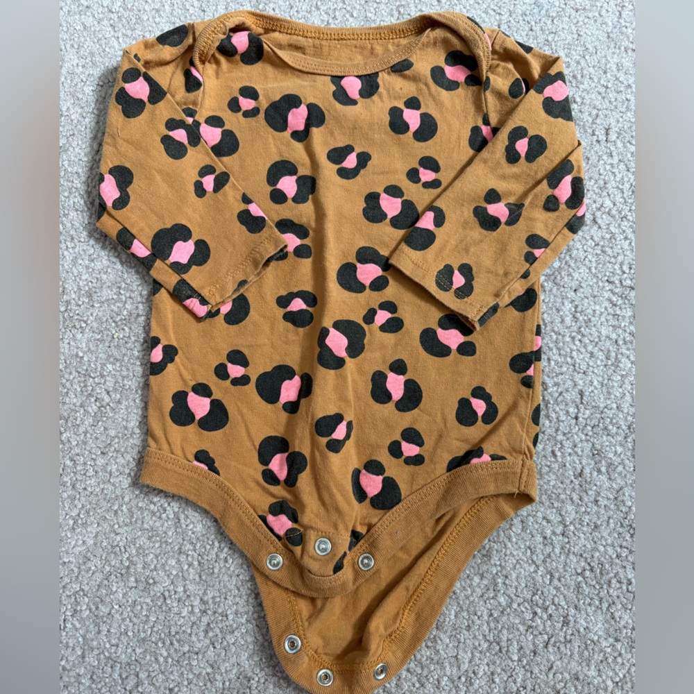 George Baby Brown Onesie